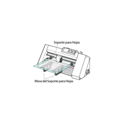 Mesa de soporte para hojas Graphtec
