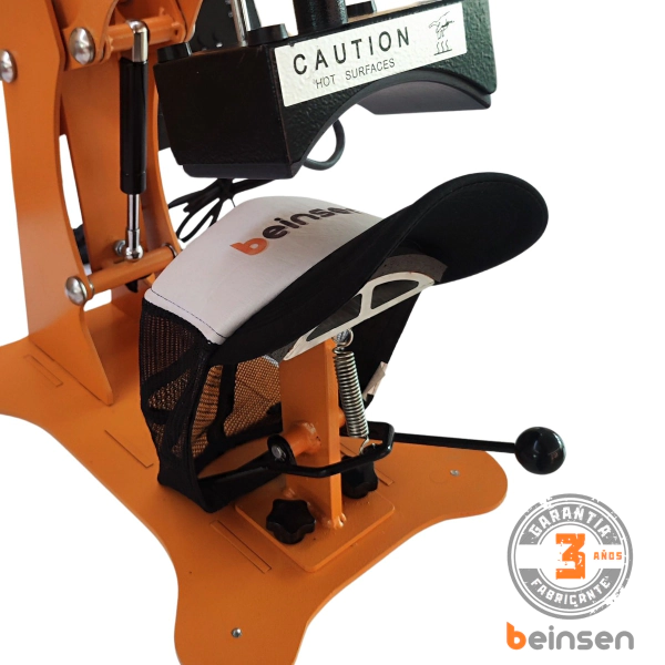 Plancha manual para gorras Beinsen Gante
