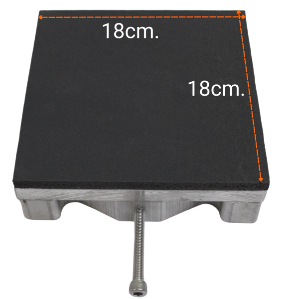 Plato intercambiable de 18x18cm. para Beinsen Barbados