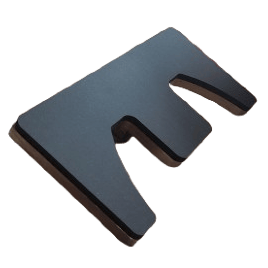 Plato base de 18x38cm. especial zapatillas para intercambio rapido